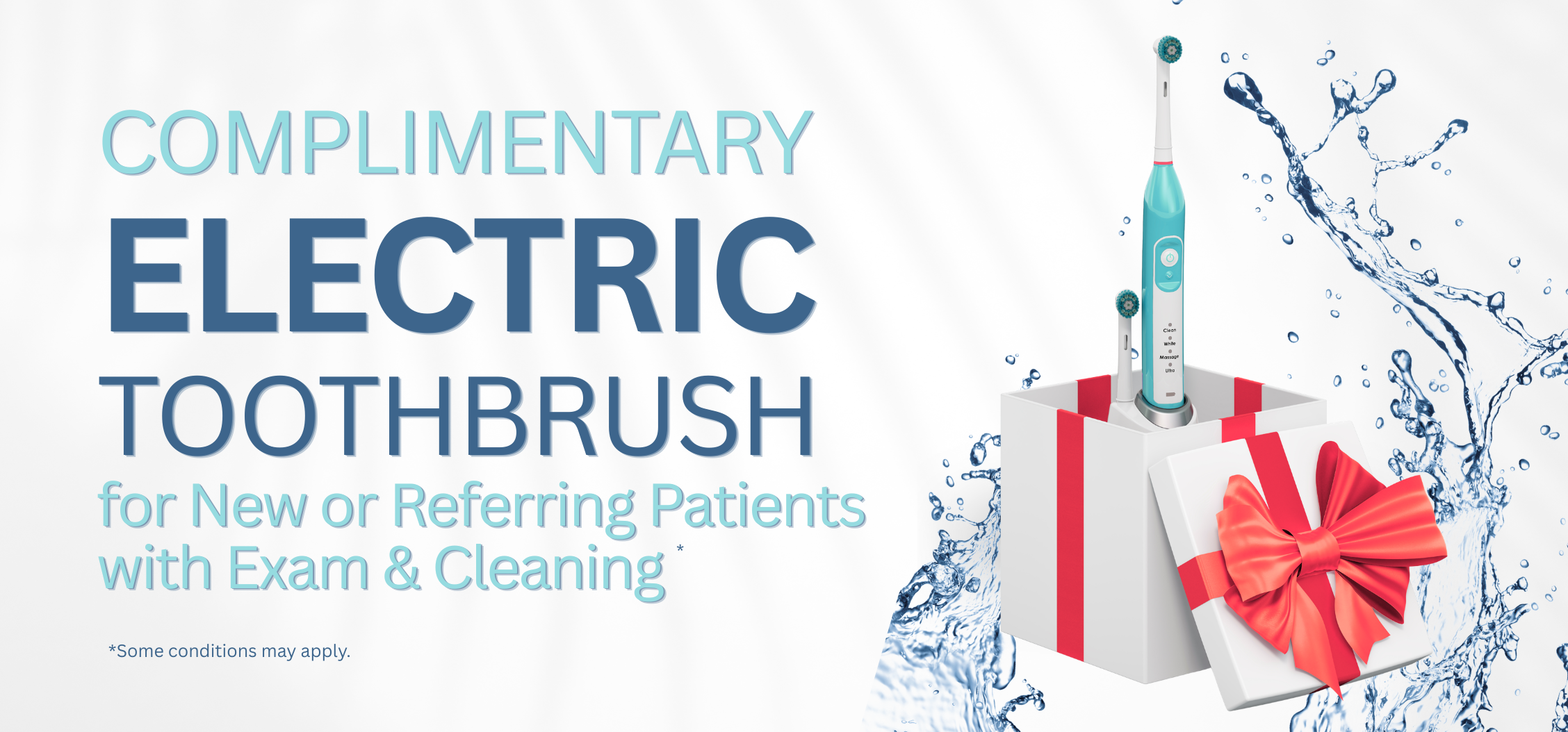 Complimentary Electric Tothbrash